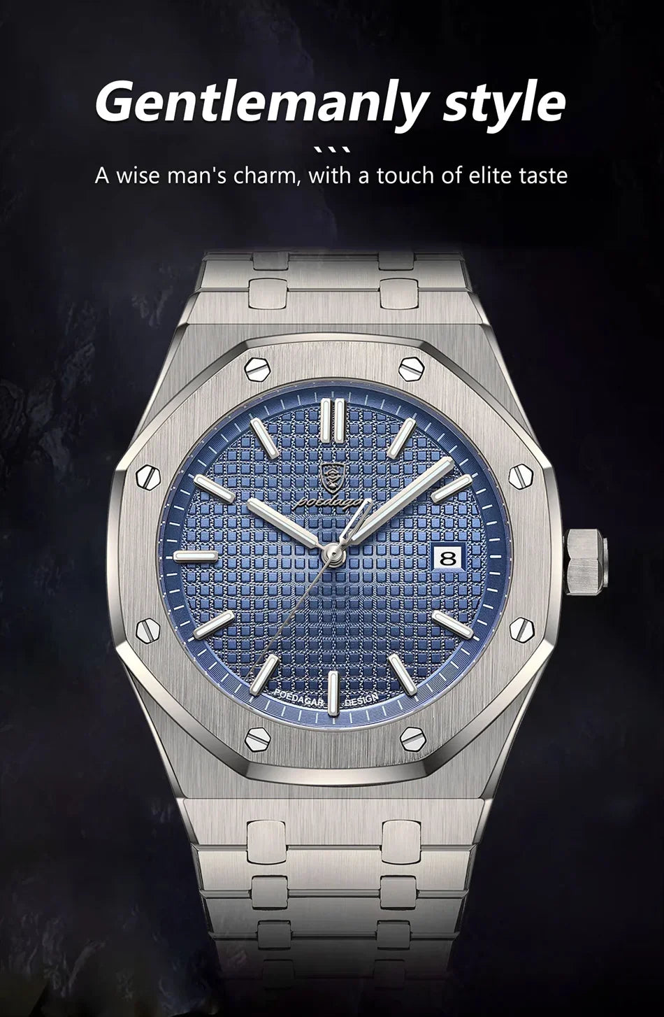 2025 New POEDAGAR Luxury Business Watch